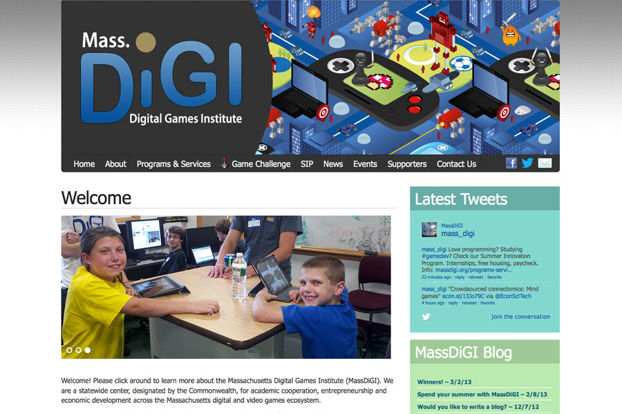 massdigi.org screen shot