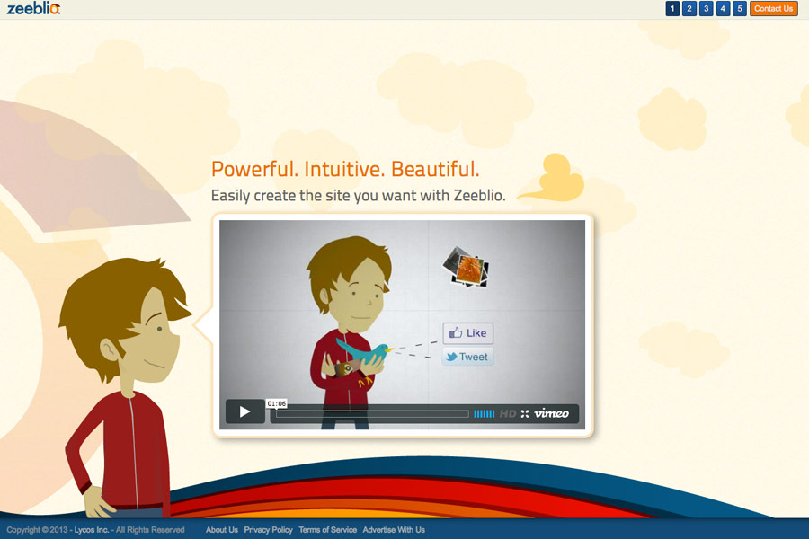 zeeblio.com screen shot